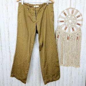 J. Crew Wide Leg Chino Pants